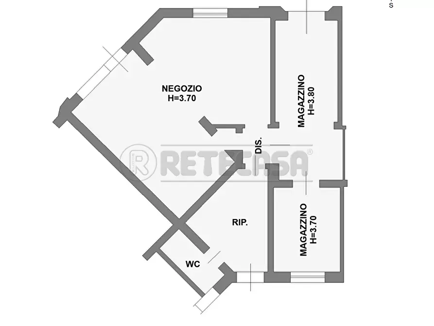 Immagine 11 di Locale commerciale in affitto  in Via Giovanni Gradenigo 2 a Padova