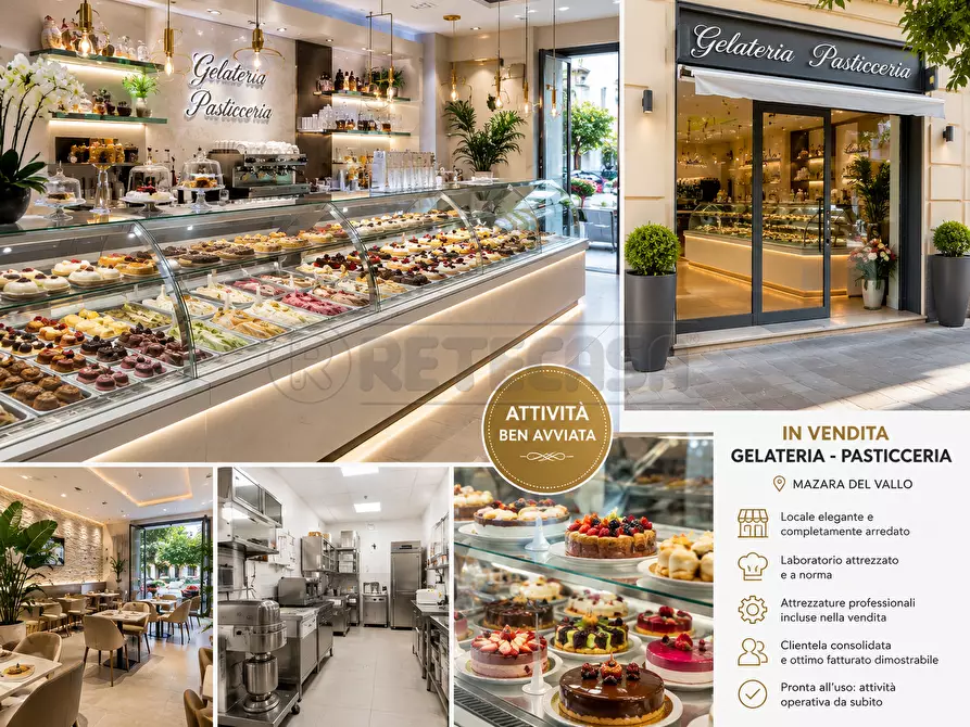 Immagine 1 di Gelateria in vendita  a Mazara Del Vallo