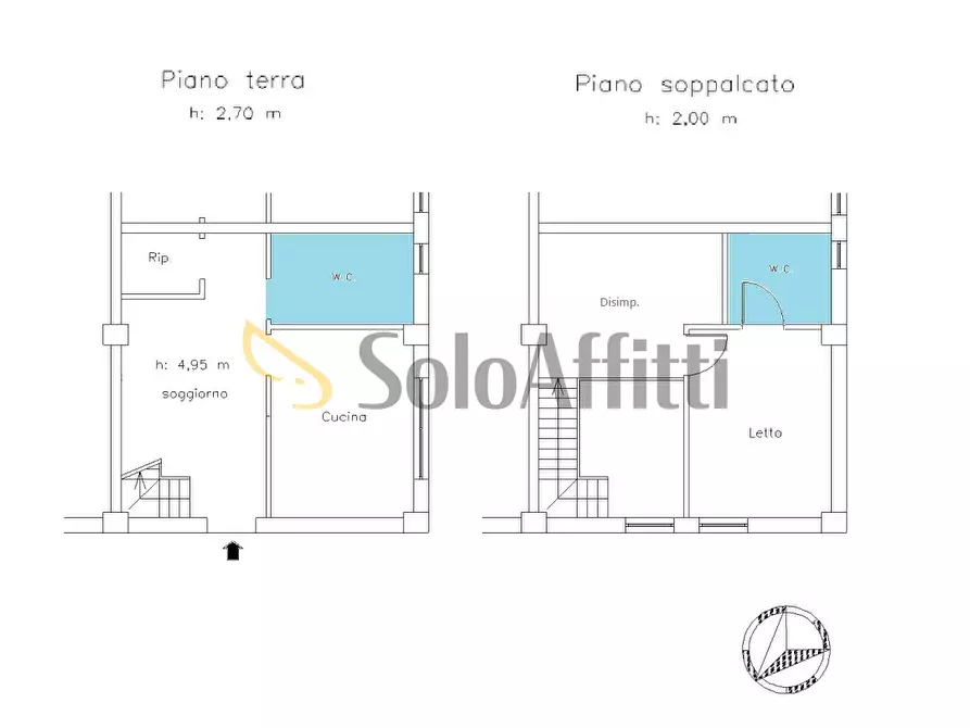 Immagine 13 di Bilocale in affitto  a Catanzaro