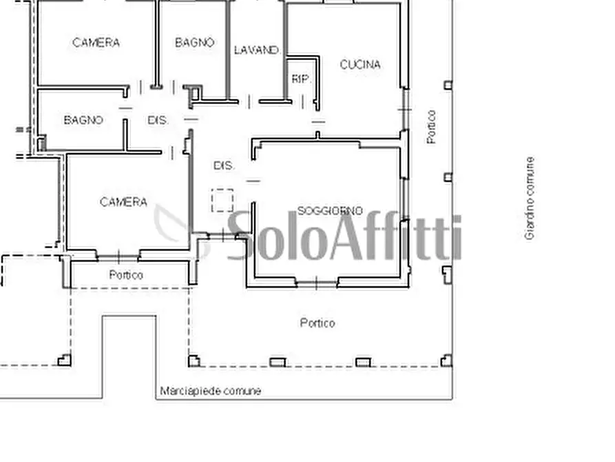 Immagine 5 di Villa in affitto  in Via Tetti Valfrè 1 a Orbassano