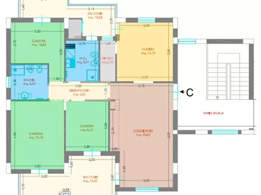 Immagine 9 di Appartamento in vendita  a Modica