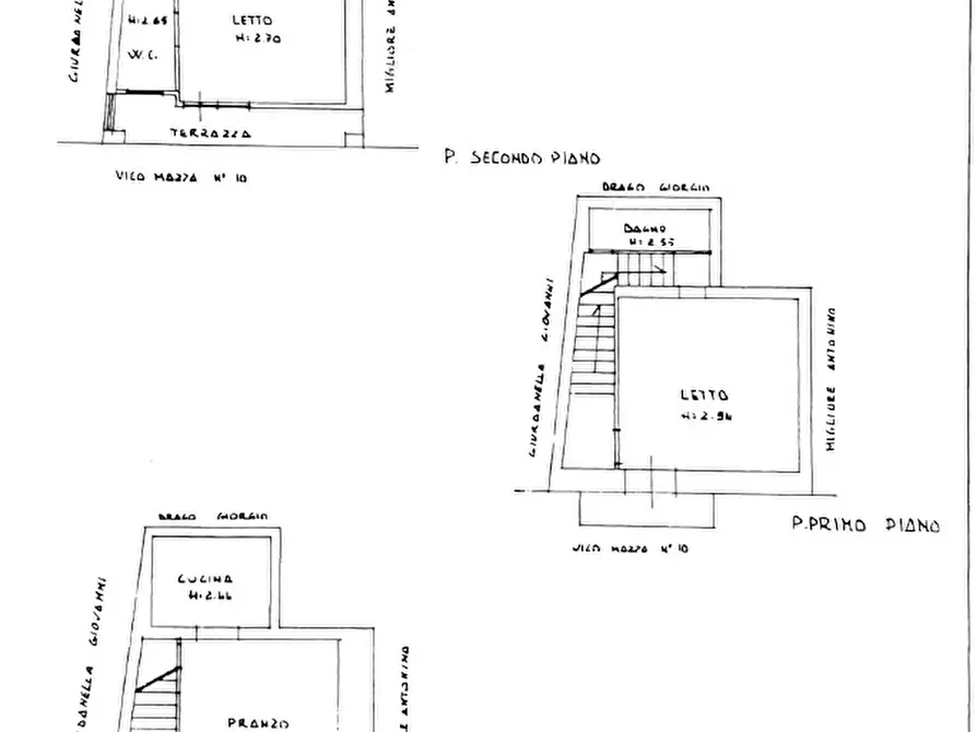 Immagine 12 di Porzione di casa in vendita  in Vico Asmara 111 a Modica