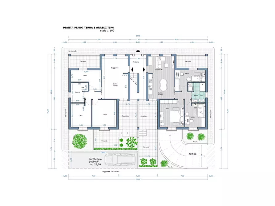 Immagine 3 di Appartamento in vendita  in Via Montecristo 61 a Scicli