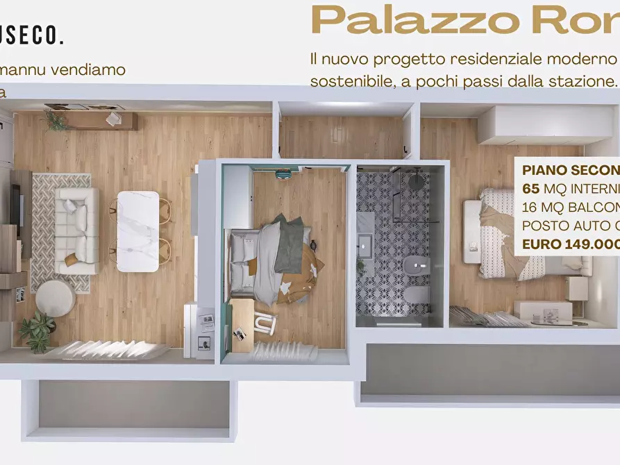 Immagine 19 di Appartamento in vendita  a Decimomannu