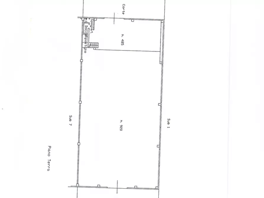 Immagine 3 di Capannone industriale in vendita  in Via Cisa a Sarzana