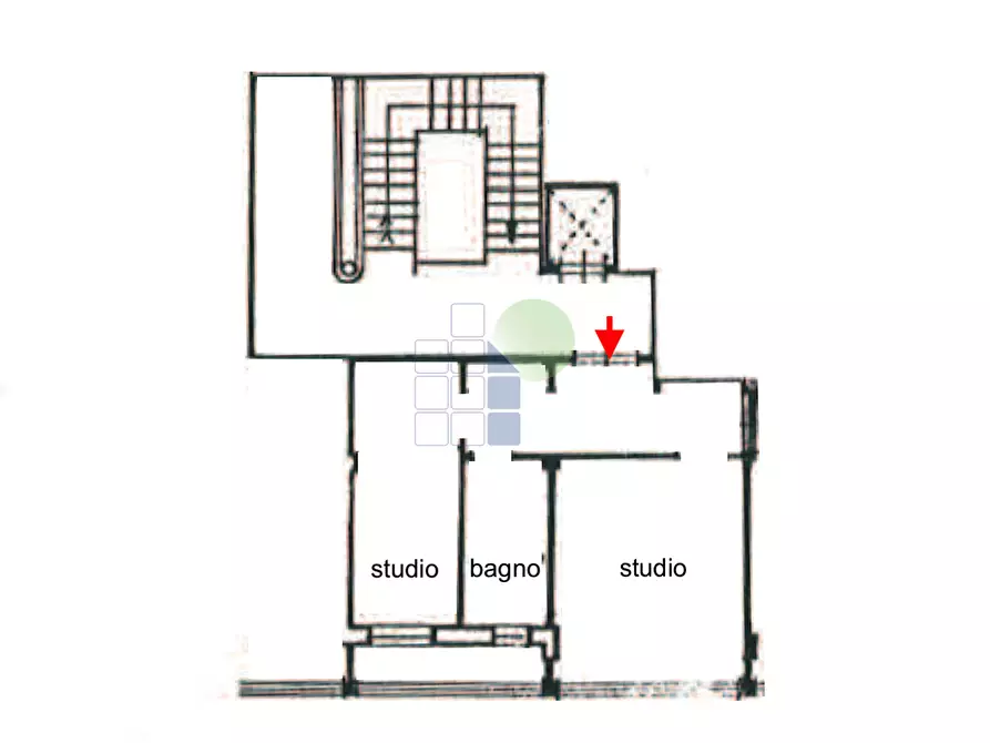 Immagine 11 di Ufficio in affitto  in Via Monte Grappa 15 a Livorno