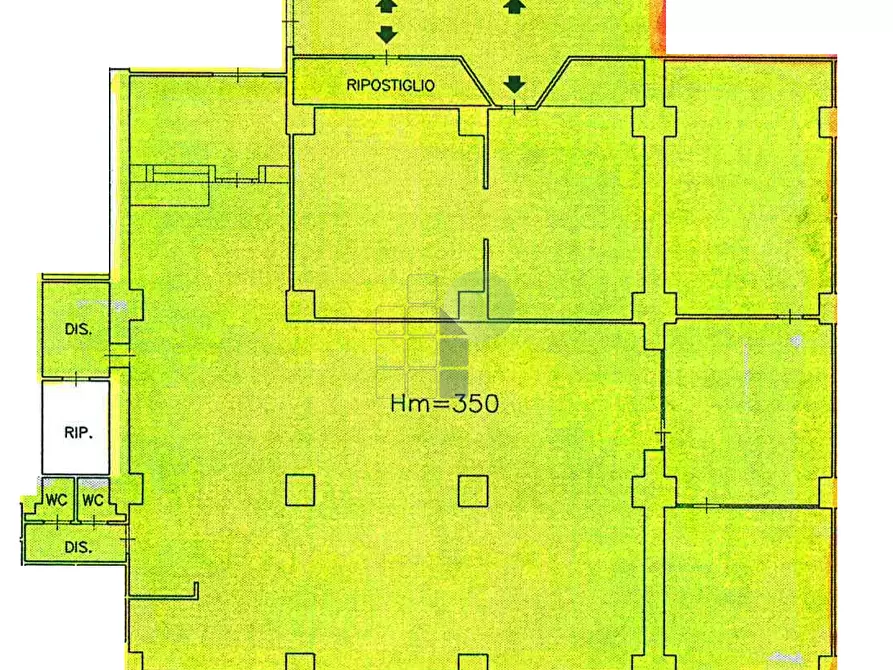 Immagine 23 di Ufficio in affitto  in Scali Cerere 3 a Livorno