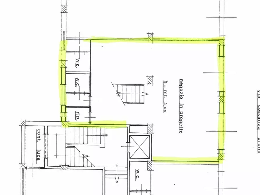 Immagine 2 di Locale commerciale in vendita  in Costanza Bruno 38 a Siracusa