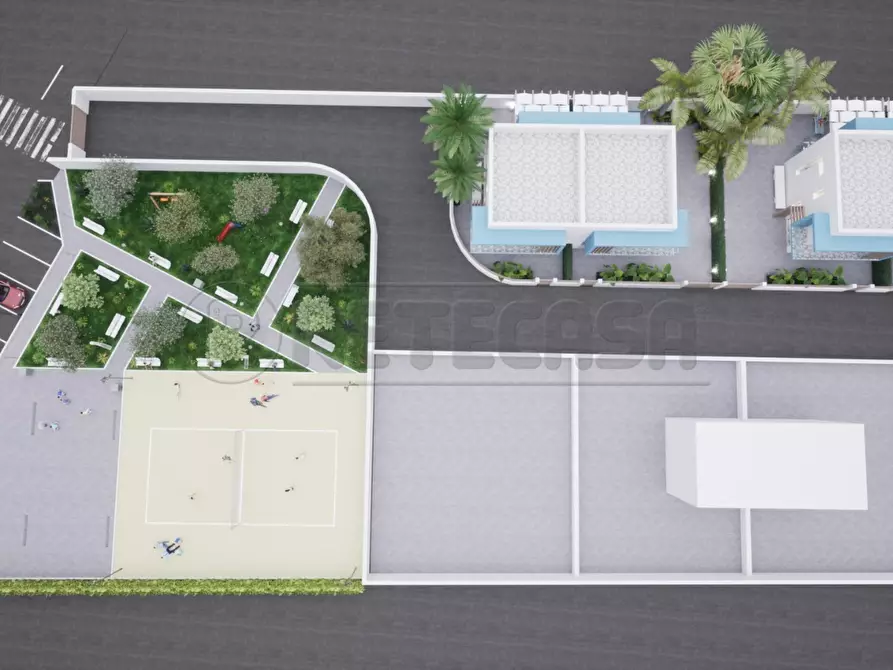 Immagine 11 di Villetta a schiera in vendita  a Castelvetrano