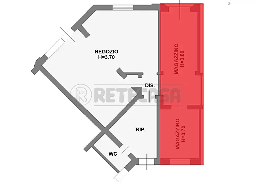 Immagine 12 di Locale commerciale in affitto  in Via Giovanni Gradenigo 2 a Padova