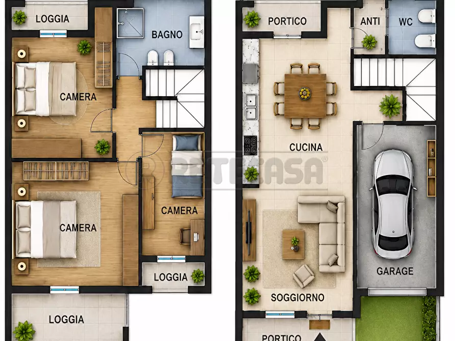 Immagine 62 di Porzione di casa in vendita  in Via Monte Summano a Costabissara