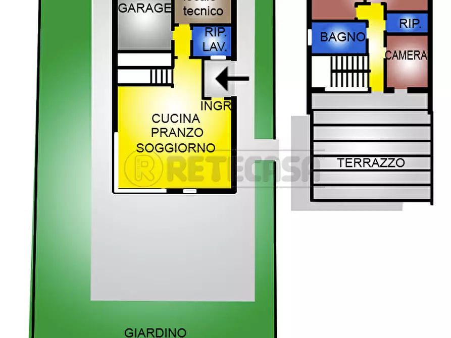 Immagine 1 di Casa indipendente in vendita  a Borgoricco