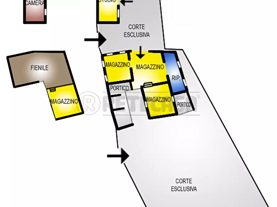 Immagine 32 di Rustico / casale in vendita  in Via Trento e Trieste 2 a Zermeghedo