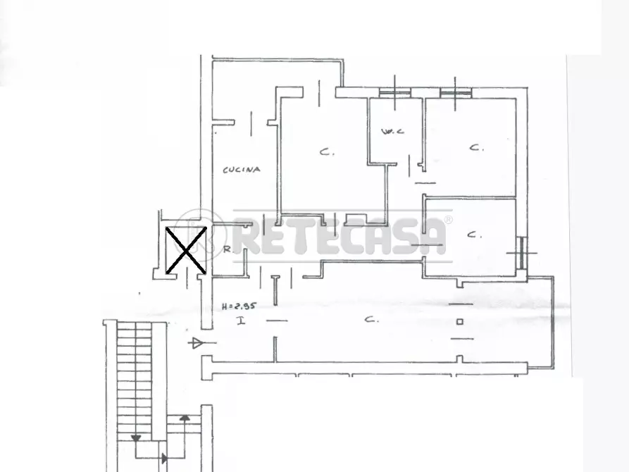 Immagine 2 di Quadrilocale in vendita  in Via Rocco Chinnici 14 a Messina
