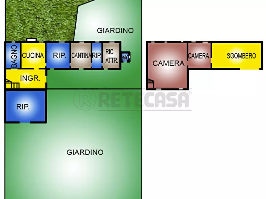 Immagine 1 di Casa semindipendente in vendita  a Borgoricco