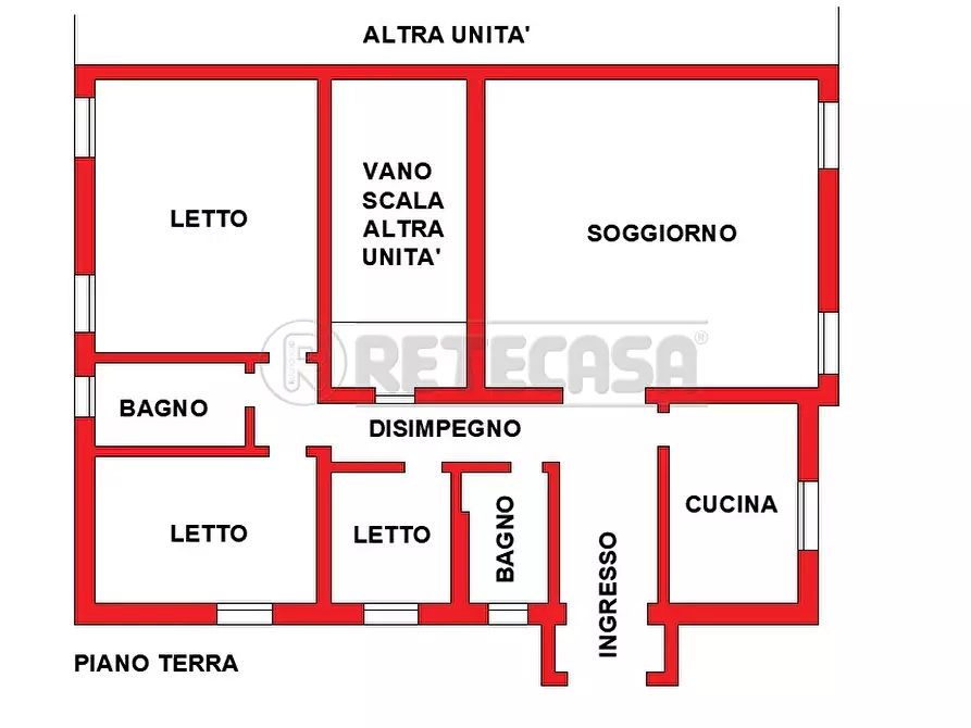 Immagine 39 di Appartamento in vendita  in Via Madonna della Pioppa 25 a Bondeno