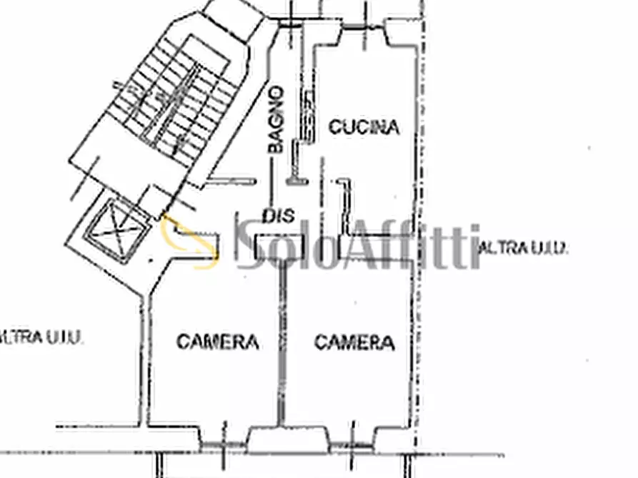 Immagine 25 di Trilocale in affitto  in Corso Peschiera 122 a Torino