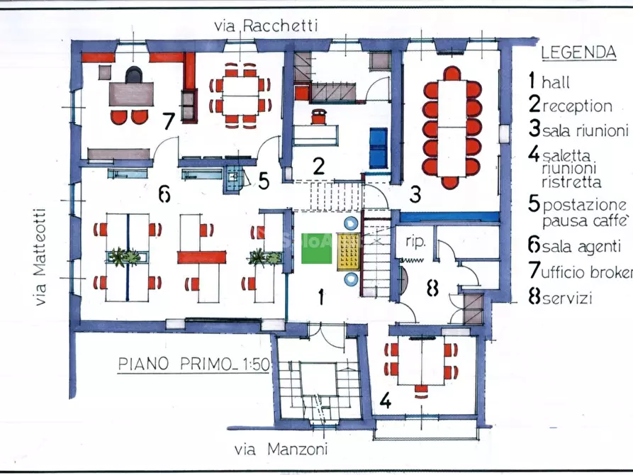 Immagine 7 di Ufficio in affitto  in Via Alessandro Manzoni 6 a Crema
