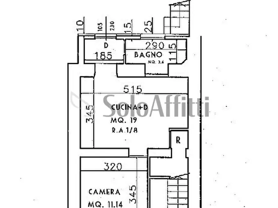 Immagine 18 di Bilocale in affitto  in Via Genova 6 a San Remo