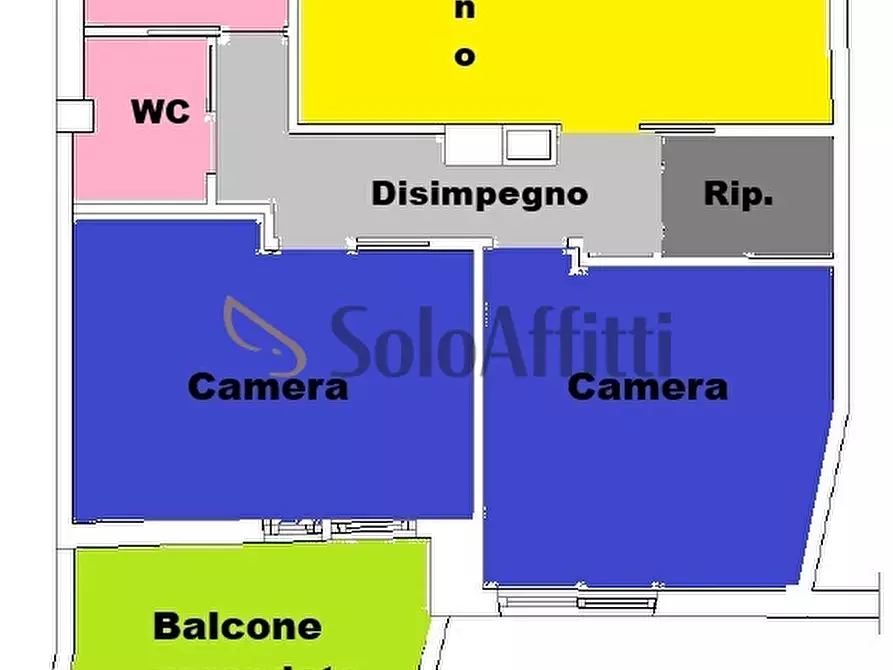 Immagine 43 di Trilocale in affitto  in viale Pico della Mirandola 56 a Roma