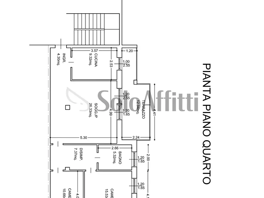 Immagine 39 di Trilocale in affitto  in Via Monte Grappa 23 a Saronno