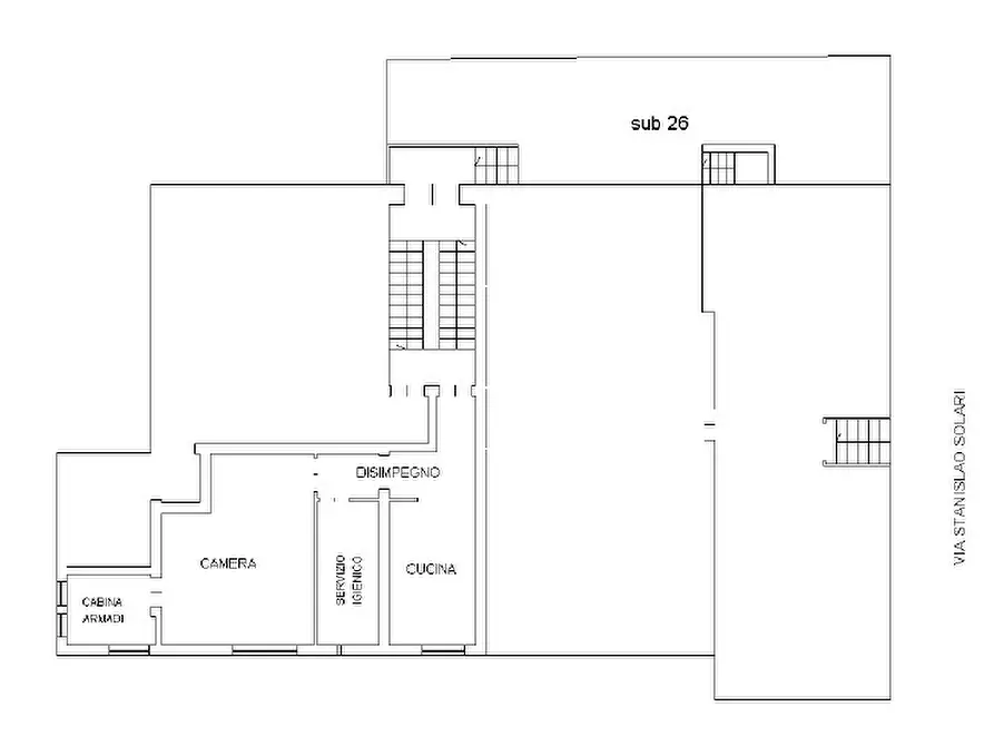 Immagine 17 di Bilocale in vendita  in VIA SOLARI a Parma