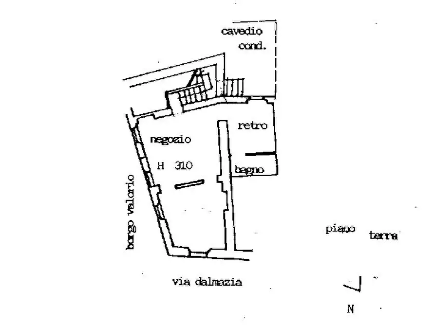 Immagine 23 di Locale commerciale in vendita  in Borgo Valorio 10 a Parma