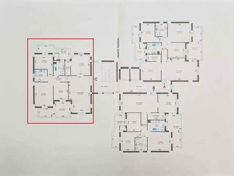 Immagine 10 di Appartamento in vendita  a Modica