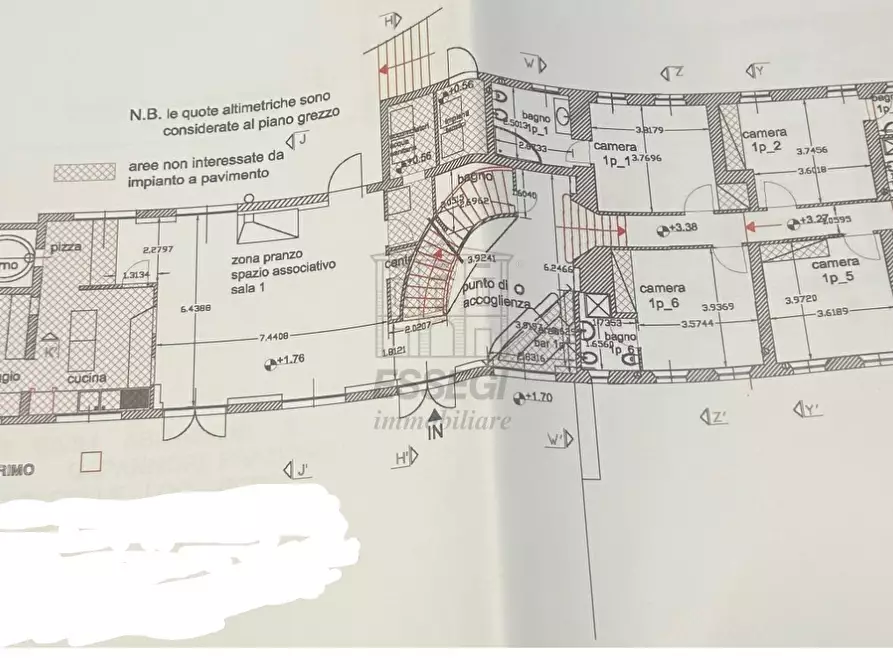 Immagine 51 di Rustico / casale in vendita  in Via di Montecarlo 59 a Lucca