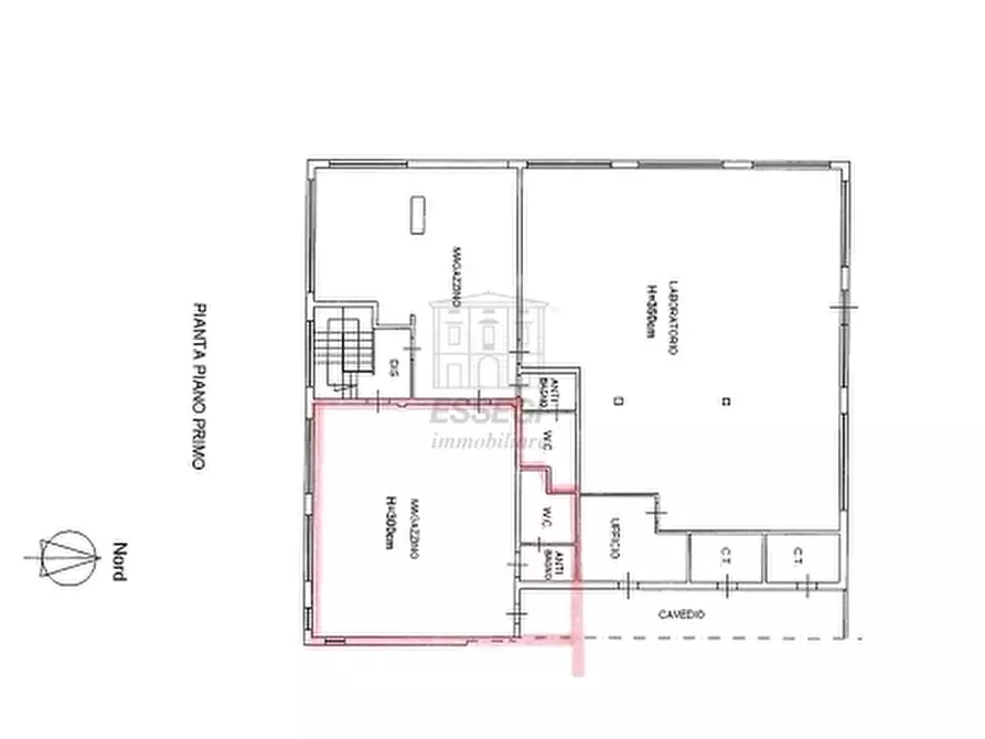 Immagine 4 di Ufficio in affitto  in Via Enrico Mattei 835 a Lucca