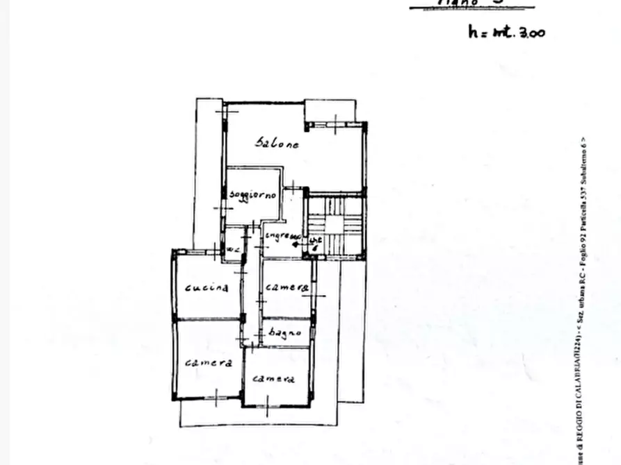 Immagine 21 di Quadrilocale in vendita  in Diramazione Mascianà 2 a Reggio Di Calabria