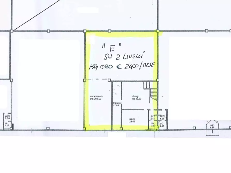 Immagine 19 di Showroom in affitto  in Via Muzza a Valsamoggia