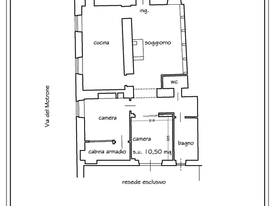 Immagine 26 di Quadrilocale in vendita  in Via del Motrone a Firenze