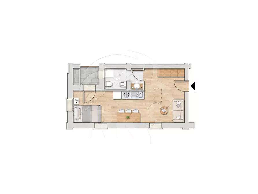 Immagine 17 di Bilocale in vendita  in Via del Greto 1 a Bologna