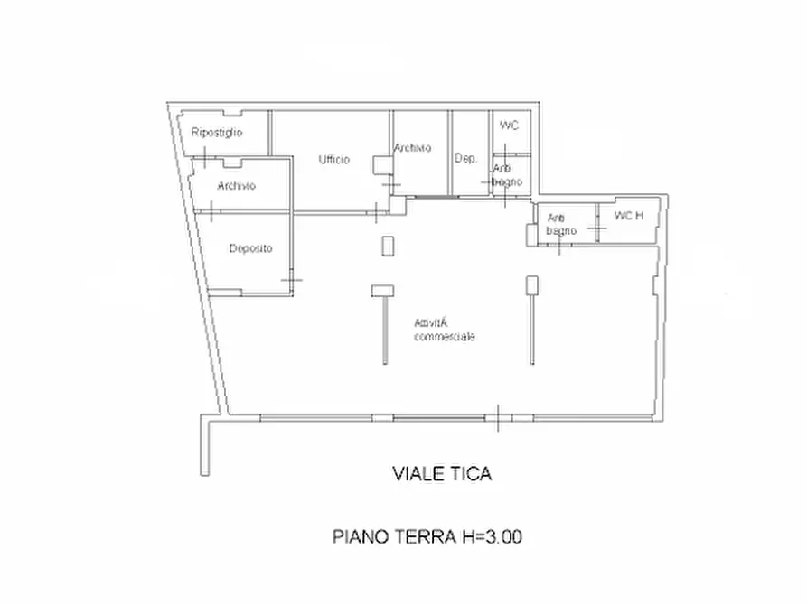 Immagine 2 di Locale commerciale in affitto  in Viale Tica 44 a Siracusa