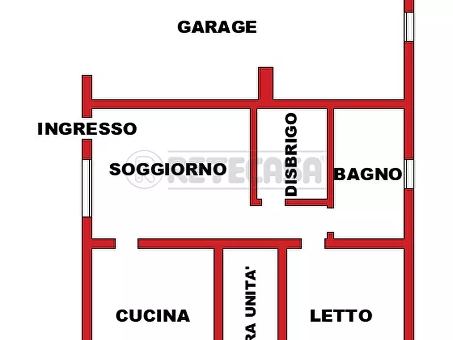 Immagine 15 di Trilocale in vendita  in Via G. Bruno 23A a Bondeno