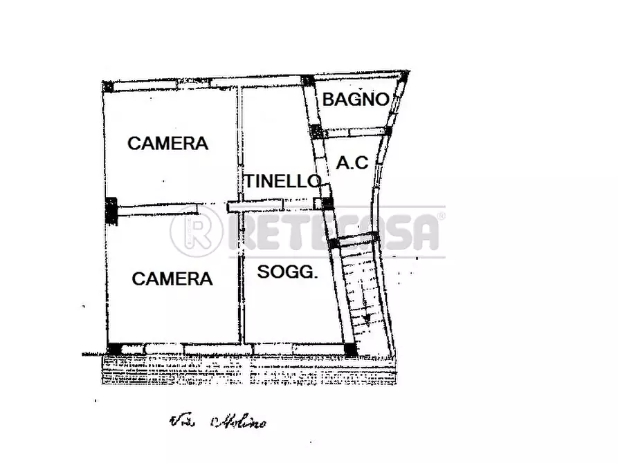 Immagine 17 di Trilocale in vendita  in Via Molino 11 a Messina