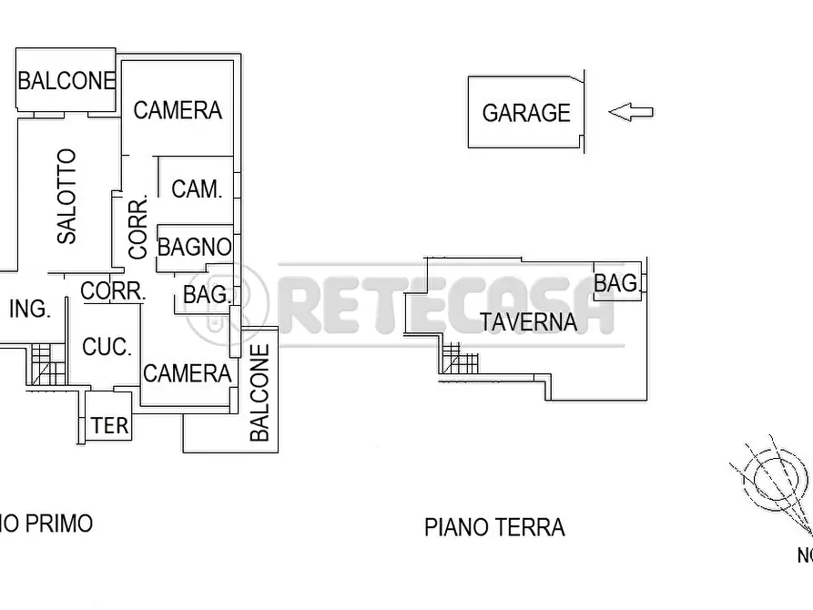 Immagine 20 di Trilocale in affitto  a Vicenza