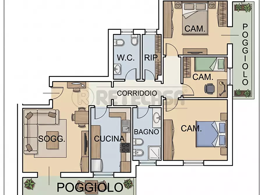 Immagine 16 di Appartamento in vendita  in via 4 novembre 38 a Cornedo Vicentino