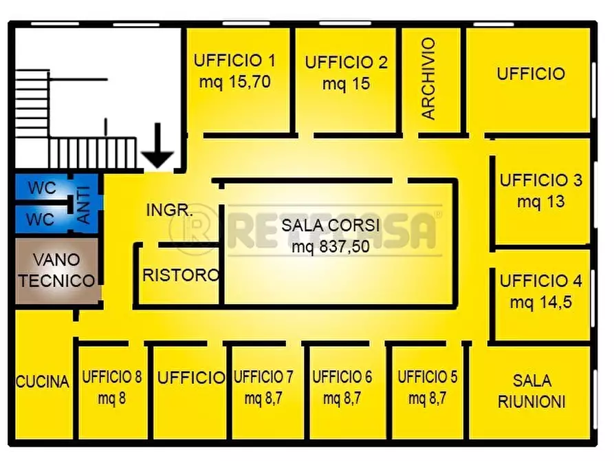 Immagine 17 di Ufficio in affitto  a Vicenza