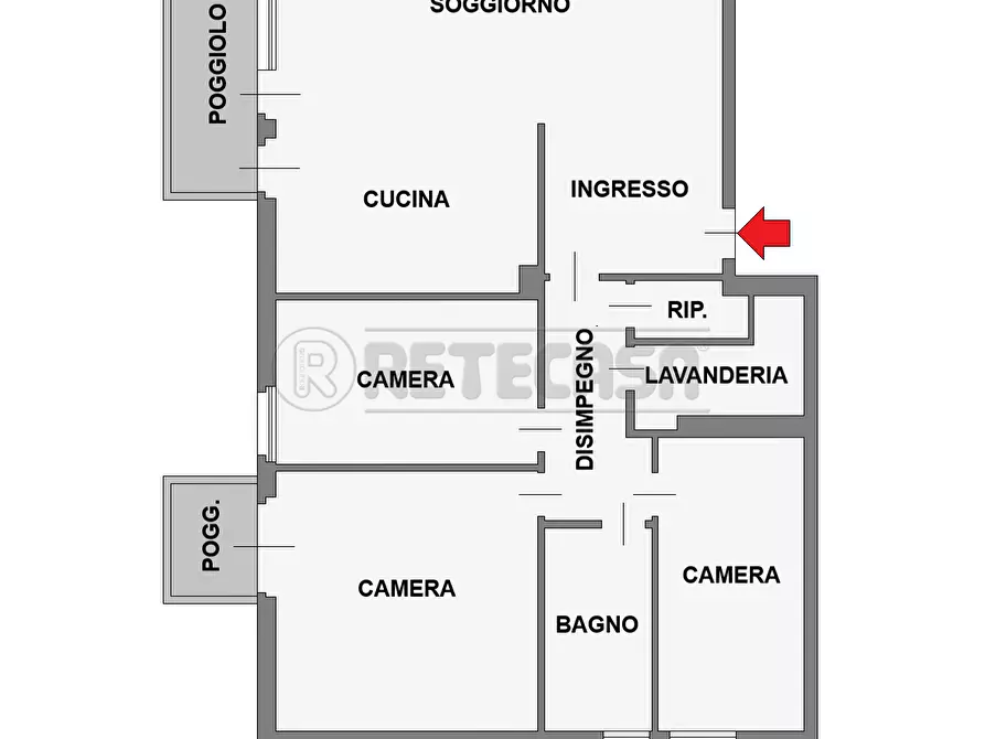 Immagine 21 di Trilocale in vendita  in Via Cavalieri di Vittorio Veneto 2 a Padova