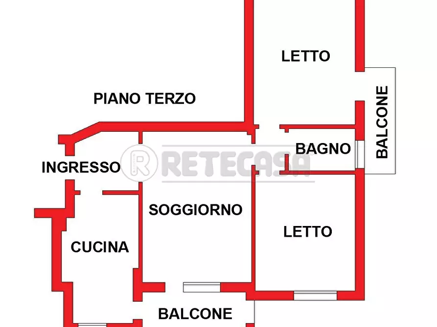 Immagine 12 di Attico in vendita  in Via Parini 4 a Bondeno