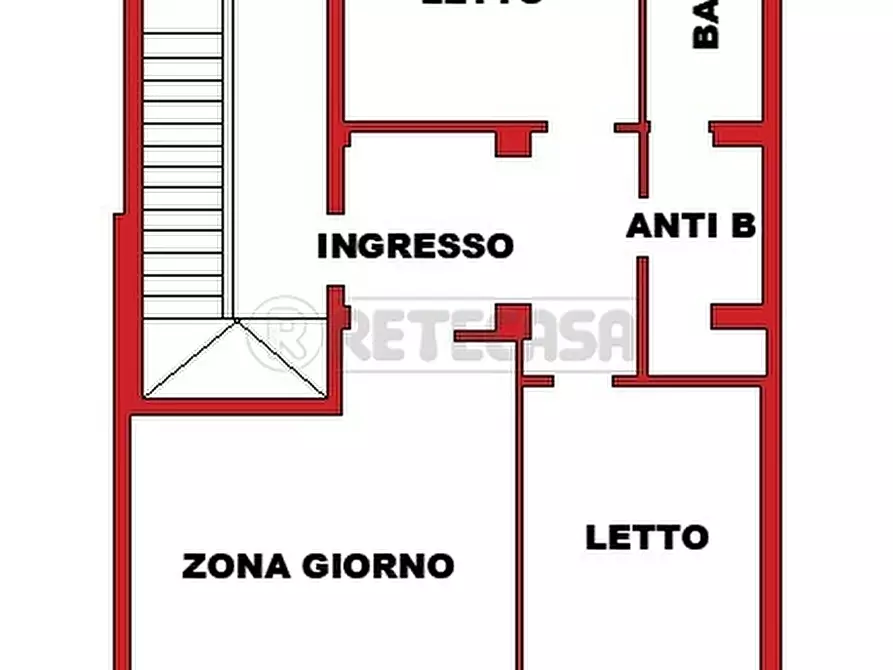 Immagine 8 di Trilocale in vendita  in Via Giosuè Carducci a Bondeno