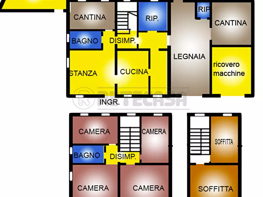 Immagine 61 di Rustico / casale in vendita  in Via Tovazzi a Monteviale