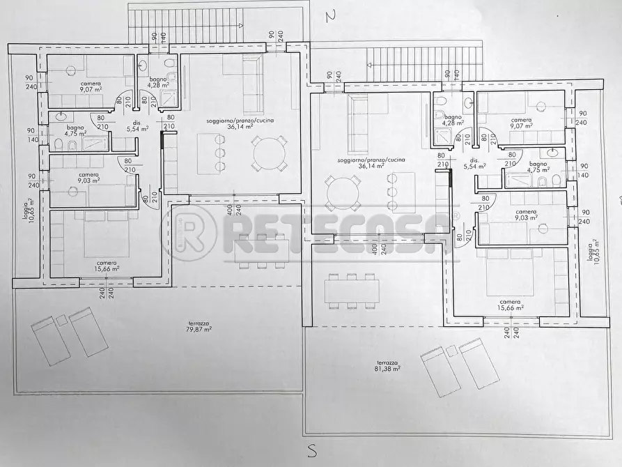 Immagine 5 di Trilocale in vendita  a Salzano