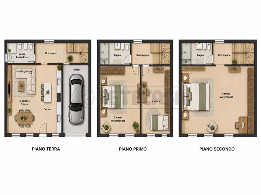 Immagine 18 di Rustico / casale in vendita  in Via Vicolo Castello 9 a Monteviale