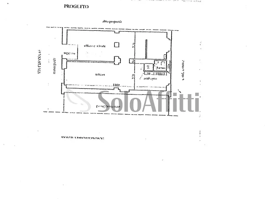 Immagine 16 di Locale commerciale in affitto  in Via Cesana a Torino