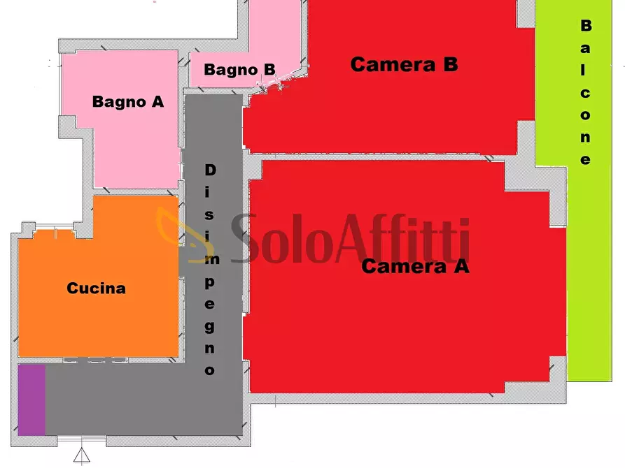 Immagine 32 di Stanza singola in affitto  in Via Città di Prato 9 a Roma