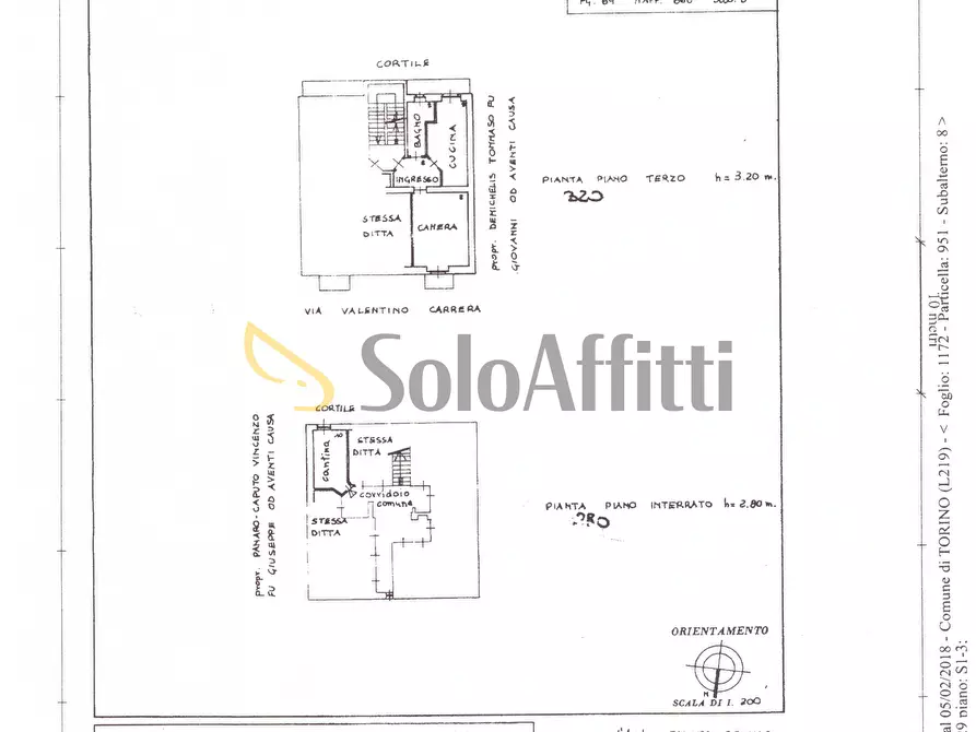 Immagine 15 di Bilocale in affitto  in Via Valentino Carrera a Torino