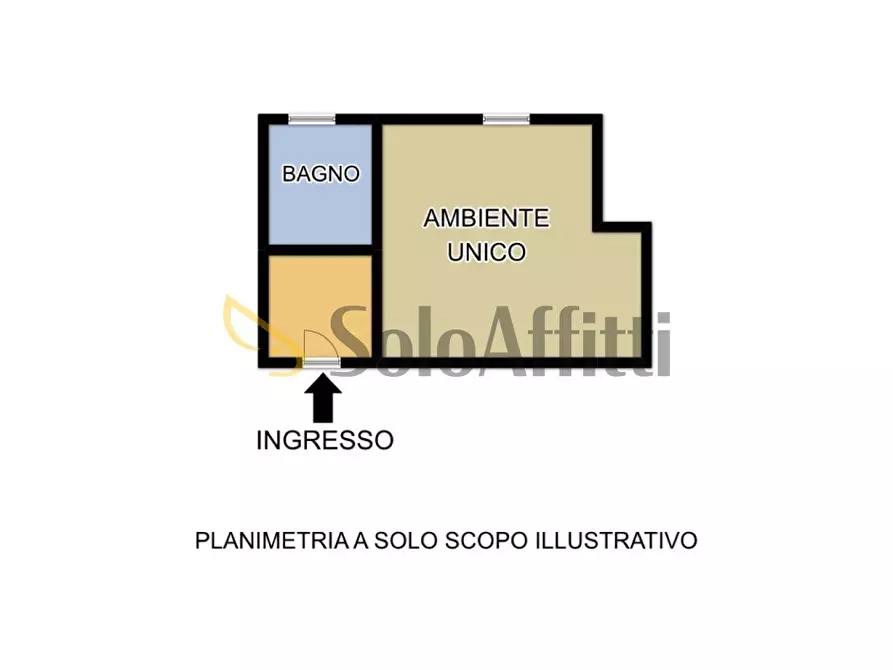 Immagine 14 di Monolocale in affitto  in Via Olevano a Pavia